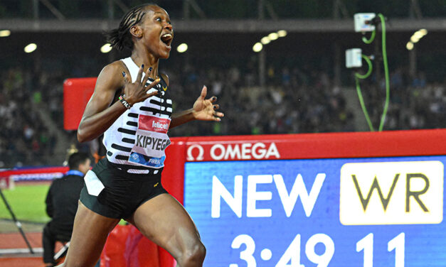 Faith Kipyegon smashes world 1500m record in Florence